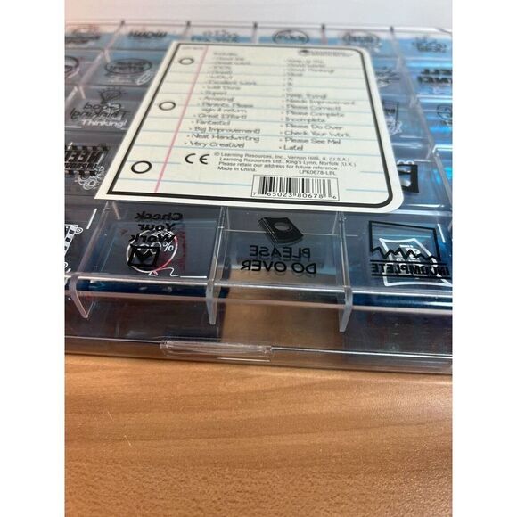 Teacher Stamps Rubber Stampers Learning Resources - Picture 5 of 6